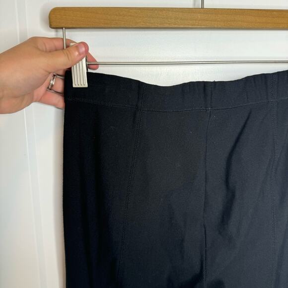 Vince Classic High Rise Seamed Black Ankle Leggings Pant Size Small - Picture 5 of 7